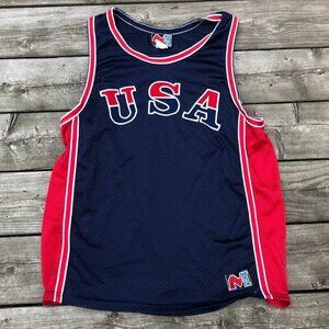 Vintage Match1 Basketball TEAM USA Jersey Large